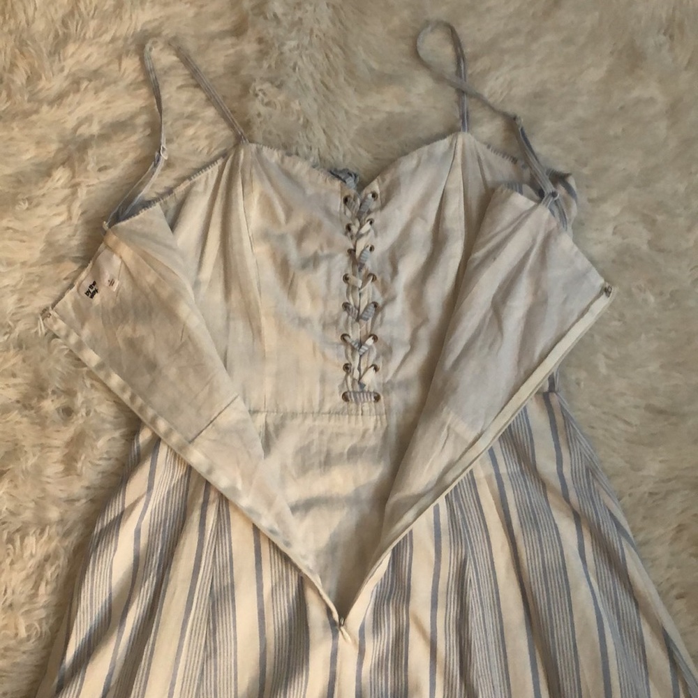 SOLD! By The Way Revolve Blue & White Striped Mini Dress 💙🤍 - Picture 10 of 10